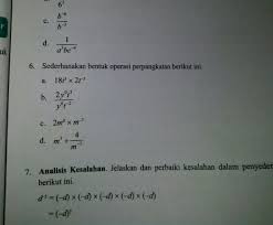 Check spelling or type a new query. Soal Dari Buku Mtk Kls 9 Halaman 47 Tolong Yaaaa Pakai Cara Nomor 6 A B C D Brainly Co Id