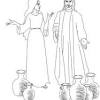 In the story jesus and his disciples were invited to a wedding celebration in cana, galilee. 1