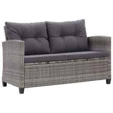 Vidaxl sofa » sofa ohne armlehnen mit auflagen natur rattan«. Rattan Sofa Garten Gunstig Kaufen Ebay