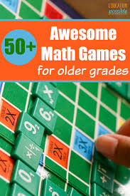 These board games can be used for teaching children math while at home and in school. 50 Fun And Interesting Middle School Math Games