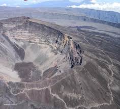 Vue du cratère Dolomieu Piton de la Fournaise