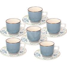 Check out our saucer set selection for the very best in unique or custom, handmade pieces from our tea cups & sets shops. Tognana Metropolis Gaia Tea Cup Saucer Set 6 Pcs Cup Saucer Set Alzashop Com