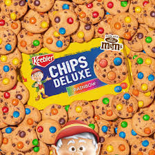 Keebler cookies zijn knapperige m&m chocolate chip cookies | kleine verpakking, handig als snack voor onderweg! Facebook