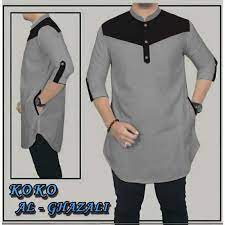 Selain itu, kini semakin banyak model baju koko yang dapat dipilih sesuai dengan keinginan anda agar terlihat fashionable. Jual Koko Al Ghazali Baju Koko Qurta Pria Baju Koko Pria Model Terbaru Termurah Terlaris Murah Juni 2021 Blibli