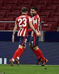 + body measurements & other facts. Atletico Madrid 2 0 Sevilla Angel Correa And Saul Niguez Seal Victory For Laliga Leaders Football Frenzied