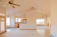 By coordinating ceiling planks with furnishings, you'll ground the overall room design with a smooth transition from floor and. Short Partition Wall In Tall Vaulted Ceiling Home