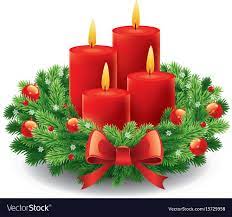 Advent Wreath With Burning Candles Download A Free Preview Or High Quality Adobe Illustrator Ai Ep Truques De Pintura Bolo De Natal Decorado Cartao Romantico