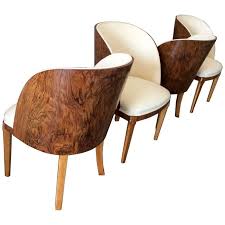 Art Deco Tub Chairs By Harry And Lou Epstein 1 Art Deco Chair Art Deco Furniture Deco Chairs