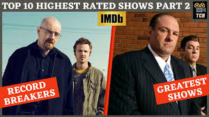 I ordered the list from the most voted to the least voted, e.g., in the original list game of thrones was after if one of the tv series got a bigger/lower score in the next days, i can't do anything about it.* rate your music: Top 10 Highest Rated Web Series Of All Time On Imdb Part 2 Top 10 Highest Rated Tv Shows Youtube