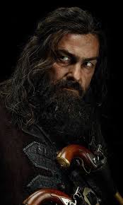 Black Sails Blackbeard Edward Teach Played By Ray Stevenson Schwarze Segel Piraten Illustration