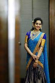 Pin By Kumar On Lehangas Half Saree Half Saree Designs Half Saree Lehenga