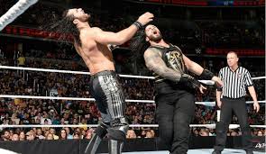 Seth Rollins Vs Roman Reigns Roman Reigns Wwe Summerslam
