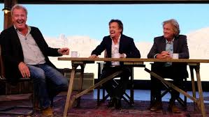 And um i'm going to be answering the lad bible questions. Clarkson Hammond May To Ditch Car Show Studio Format