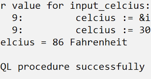 Released as fahrenheit in europe in 2005, indigo prophecy is the first interactive drama created by quantic dream. Celsius To Fahrenheit Conversion On Oracle Pl Sql Learning Database By Example