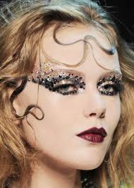 Runway Wrap Couture Beauty Runway Makeup Dior Makeup High Fashion Makeup
