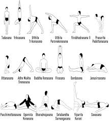 Yoga asanas helps us to achieve a fabulous body by working at a cellular level. Sample Yoga Postures Download Scientific Diagram