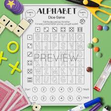 Roll the dice and have children find that letter . Alphabet Dice Speaking Game Fun Esl Worksheet For Kids