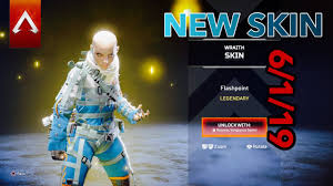 New Flashpoint Wraith Legendary Skin Apex Legends Item Shop Youtube