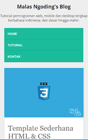 Berikut ini adalah cara membuat website dari nol dengan mudah dan simpel. Membuat Template Web Responsive Dengan Html Dan Css Malas Ngoding