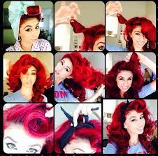 Rockabilly Hairstyles Diy Hairstyle Updo Rockabilly Hair Long Hair Styles Hair Tutorial