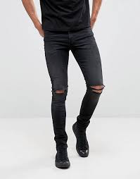 Jeans Dechire Homme Jeans Troue Homme Asos