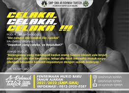 Ketika hendak mendoakan kepada ahli kubur perempuan maka. Celaka Celaka Celaka Ar Rohmah Tahfizh