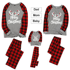 Family Matching Adult Kids Christmas Elk Pyjamas Xmas Nightwear Pajamas Pjs Sets Ebay Holiday stripe matching family pajamas. details about family matching adult kids christmas elk pyjamas xmas nightwear pajamas pjs sets