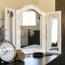 For a small tabletop vanity mirror, a good price is $15 to $25. Top 7 Best Light Up Vanity Mirrors 2021 Review