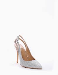 Chanel Tacco 10 Cm Argento Barca Stores