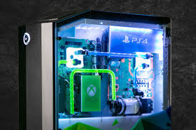 Choose your favorite nintendo shirt style: Origin S Big O Gaming Pc Contains A Ps4 Pro Xbox One X And Nintendo Switch The Verge