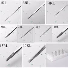 50pcs Disposable Sterile Tattoo Needles 1rl 3rl 5rl 8rl 10rl 12rl 13rl 14rl 15rl Unbranded Tattoo Needles Tattoos Needle