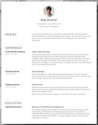 This free cv template for word is designed in a formal tone. 29 Free Resume Templates For Microsoft Word How To Make Your Own