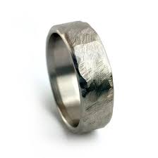 Hammered Titanium Ring Distressed Titanium Ring Rustic Etsy Titanium Rings Titanium Rings For Men Wedding Rings For Women