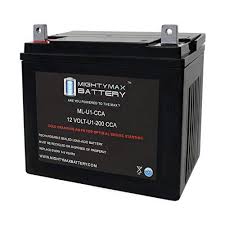 Click images for a larger view and detail. 12v Lawn Tractor Battery