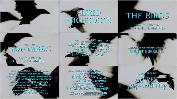 The Birds (1963) — Art of the Title