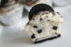 Tasty Oreo Crumb Cupcakes With Cream Cheese Frosting Cookie And Cream Cupcakes Cupcake Recipes Desserts
