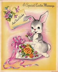 If easter messages are what you are looking for, sneak peek into our collection and choose the one that catches your attention. Vintage 1949 A Special Easter Message Greetings Card B8a Easter Graphics Vintage Easter Cards Easter Messages
