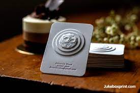 You can incorporate a subtle 3d texture into your design (like a raised logo or a textured card stock), design your business card to fold into a 3d shape, or go all out and make your business card a moveable, 3d piece of art. 3d Embossed Business Cards With Letterpress On Behance