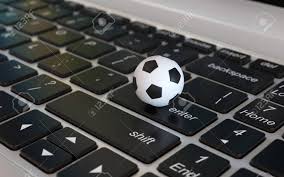Football Ball Soccer Ball On Laptop Keyboard 3d Rendering Ad Soccer Ball Football Renderin Powerpoint Tutorial Keyboard Protector Laptop Keyboard