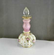 Check spelling or type a new query. Fenton Glass Perfume Bottle Charleton Rose Hand Decorated Pink Roses Moriage Dots 22k Gold Vintage Vanity Boudoir French Decor 2 Available Perfume Bottles Glass Perfume Bottle Fenton Glass