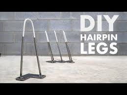 Antique straight razor restoration hand forged japanese steel. How To Make Hairpin Table Legs Easy Youtube Hairpin Leg Table Hairpin Legs Diy Hairpin Table
