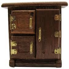 Vintage Doll House 1920-30s Wood Ice ...