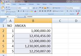 Penyebab angka di excel di drag tidak ngurut. Cara Membuat Titik Pada Angka Di Excel Itpoin