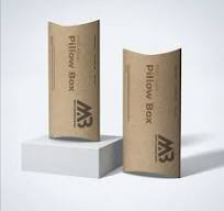 Get Plain Kraft Pillow Boxes for DIY Packaging