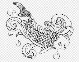 3rd coloring book page is free add code 3rdpagefree at checkout adult coloring book pages koi fish coloring page. Koi Coloring Book Adult Fish Fish Child Animals Vertebrate Png Pngwing