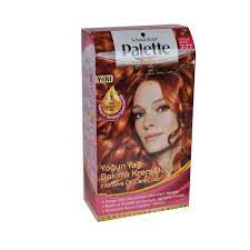 Palette Sac Boyasi 7 77 Yogun Parlak Bakir Renkler Palet Parlak