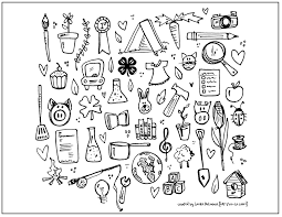 Fun & easy to print. Coloring Pages Xo Lp
