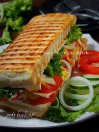 Roti Bakar Sandwich Masakan Simpel Resep Sandwich Makanan Dan Minuman