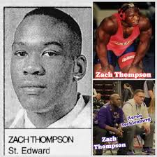 Zach Thompson; St. Edward High School '96/lowa State Cyclones Zach Thompson  has been mentioned 2X recently. The first time was in a pic I posted of he  and Coach Aaron Tecklenburg in