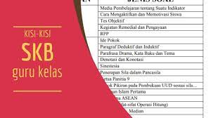 Maybe you would like to learn more about one of these? Kisi Soal Skb Pgsd Guru Kelas Sd Hots Cpns 2019 2020 Terbaru Youtube